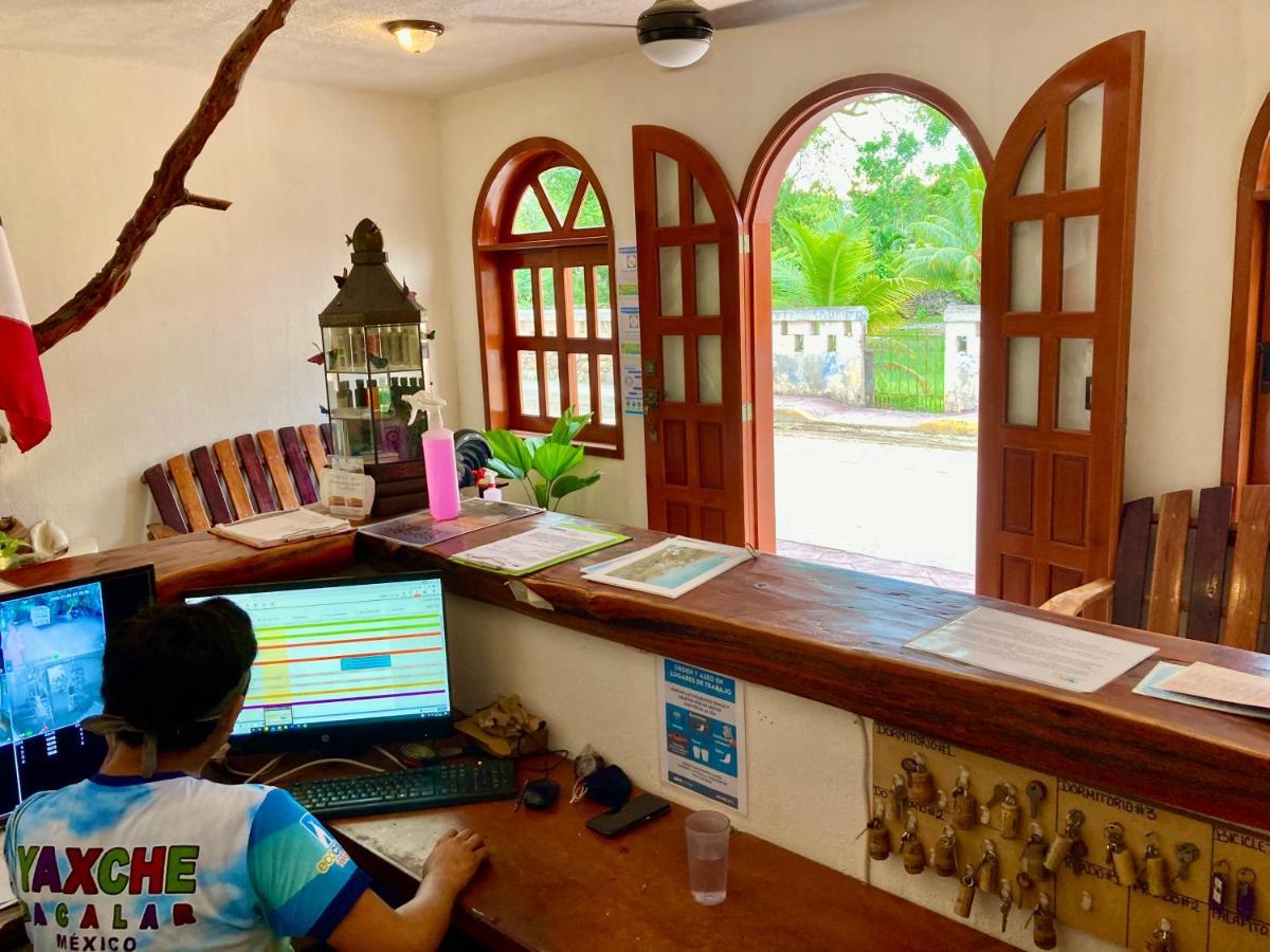 Yaxche Centro Hostal Y Camping Bacalar Dış mekan fotoğraf