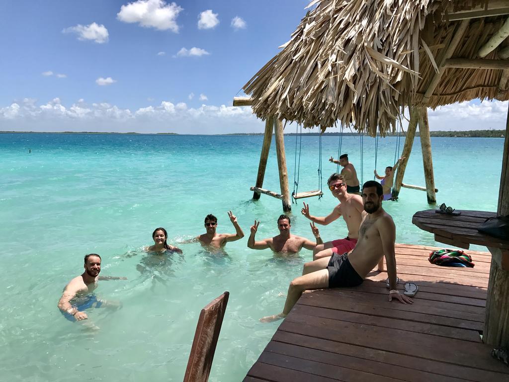 Yaxche Centro Hostal Y Camping Bacalar Dış mekan fotoğraf